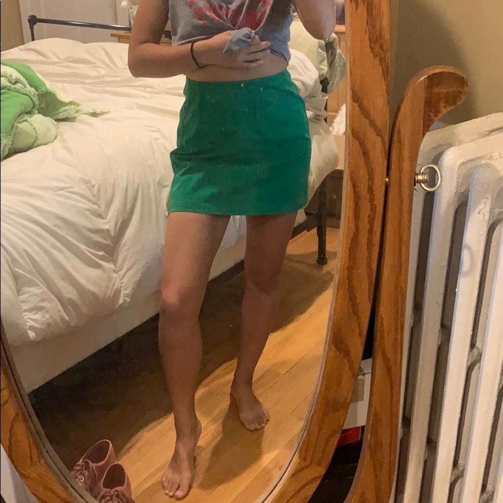 Urban Outfitters Green Skirt